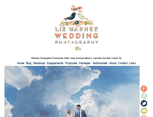 Tablet Screenshot of lizwarnek-philadelphia-wedding-photography.com